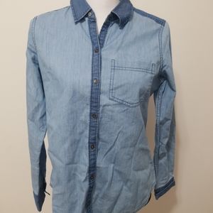 ABERCROMBIE & FITCH Size S Top Blouse L/S